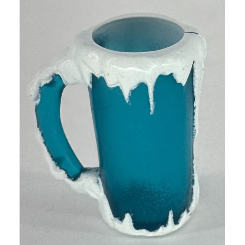 1984 Care Bears Professor Coldheart Mug Only Blue Icy Frosted Vintage Accessory